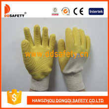 Jersey Liner Glove with Yellow Latex Glovedcl401